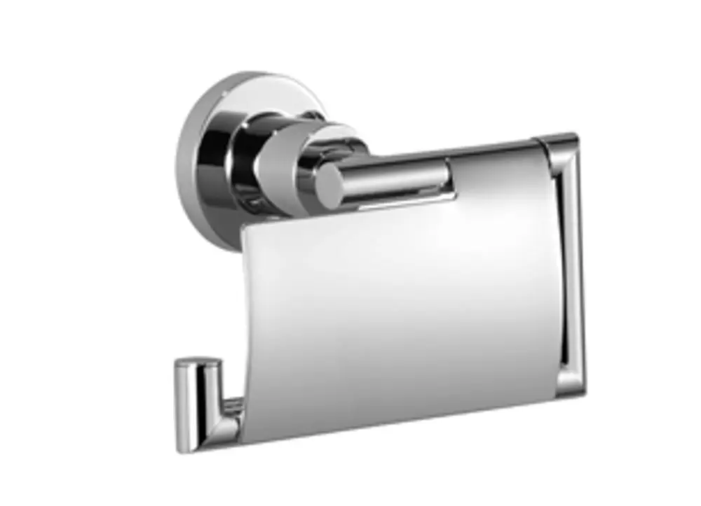 Dornbracht-TARA.-Papierrollenhalter-Ausladung 77mm-chrom gebürstet, 83510892-93 Galeriebild 1